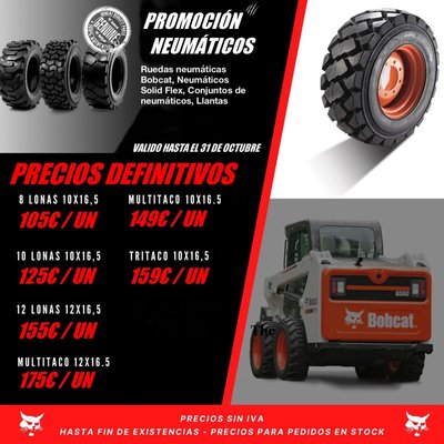 Oferta Neumático Bobcat