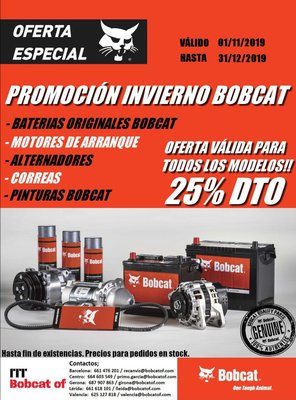 PROMOCIÓN DE INVIERNO BOBCAT