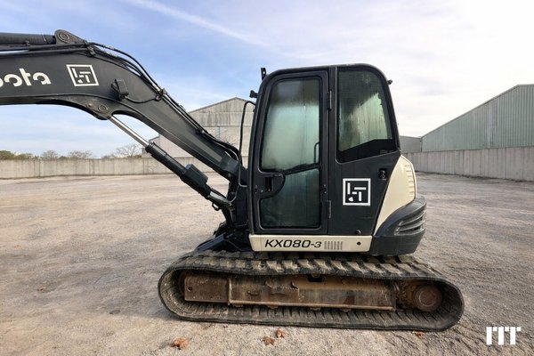 Pelle sur chenilles Kubota KX080-3 - 1