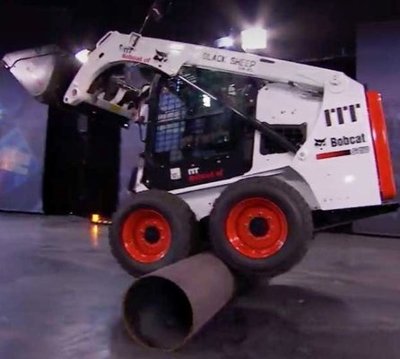 La S450 de Bobcat se divierte en el Hormiguero 3.0