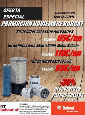 PROMOCIÓN FILTROS NOVIEMBRE 2018
