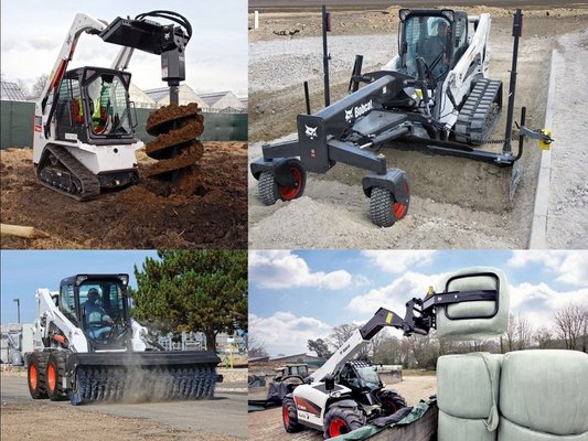 Los Implementos Bobcat en Acción